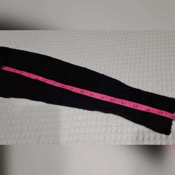 Free People Like New Afterglow Mock Neck Women's Sweater - Jet Black SP - Picture 5 of 13